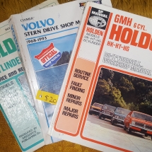 Vintage car manuals 